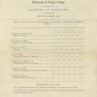 King’s College. Faculty of Arts, Examination questions for the degree of Bachelor of Arts, 1845-1846.