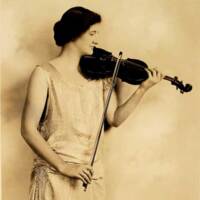 Kathleen Parlow playing the violin, c.[192-?]  (musiclibrary:1961)