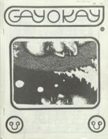 University of Toronto Homophile Association January 1971 issue of its occasional newsletter, Gayokay. The first of the gay liberation movement groups in Canada, UTHA was founded in October, 1969, with Charlie Hill as president.