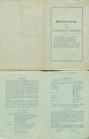 ‘Antigone of Sophocles’, 1882 - Program. In 1881 Maurice Hutton, the newly appointed professor of classics, suggested that the students of University College stage ‘Antigone’ in the original Greek. The play was presented in Convocation Hall, University College, on April 11 and 12, 1882.